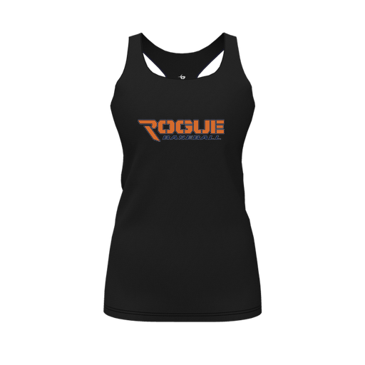 [FT0TRBBK-FYS-LOGO2] Decker Racerback Tank Top (Female Youth S, Black, Logo 2)