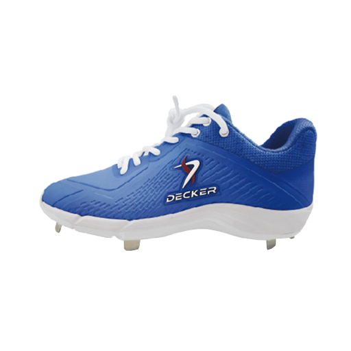 [DSH-MCLT-RYL-8.0] Aero Metal Baseball/Softball Cleats (8.0, Royal)