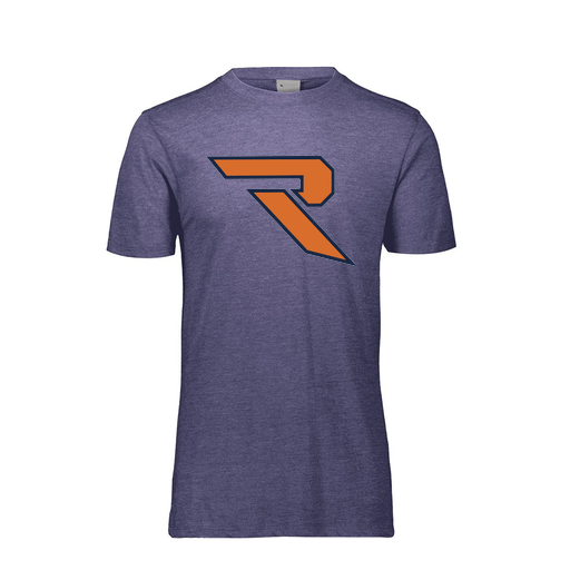 [FTSCUBRY-AS-LOGO1] Decker Men's Tri-Blend T-Shirt - Short Sleeve (Adult S, Royal, Logo 1)