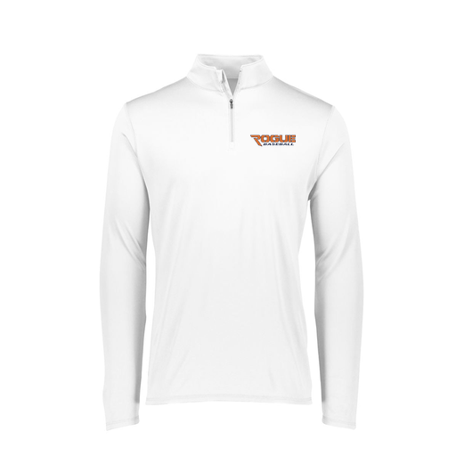 [2787.005.XS-LOGO2] Ladies Dri Fit 1/4 Zip Shirt (Female Adult XS, White, Logo 2)