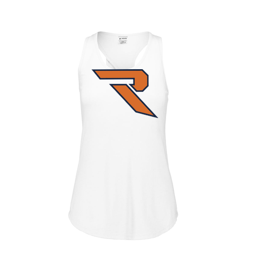 [3078.005.S-LOGO1] Ladies Tri Blend Tank Top (Female Adult S, White, Logo 1)