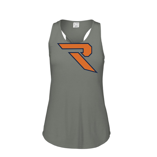 [3078.013.S-LOGO1] Ladies Tri Blend Tank Top (Female Adult S, Gray, Logo 1)