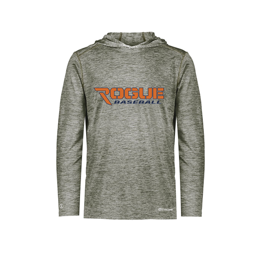 [FOLHCGGY-AS-LOGO2] Decker Men's Charge Hoodie (Adult S, Gray, Logo 2)