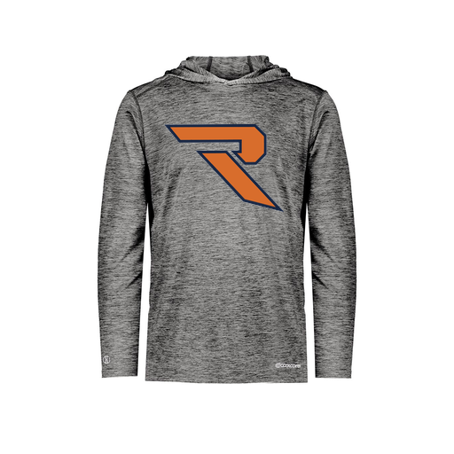 [FOLHCGBK-YS-LOGO1] Decker Youth Charge Hoodie (Youth S, Black, Logo 1)