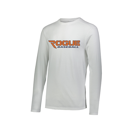 [3075.005.XS-LOGO2] Men's LS Ultra-blend T-Shirt (Adult XS, White, Logo 2)