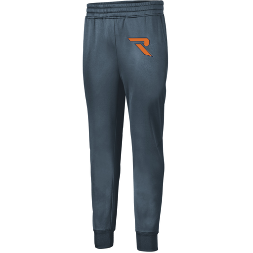 [5566.059.XS-LOGO1] Men's PERFORMANCE FLEECE JOGGER (Adult XS, Gray, Logo 1)