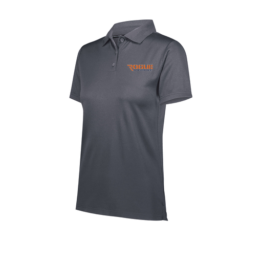 [222768-GRY-FAXS-LOGO2] Ladies Prism Polo (Female Adult XS, Gray, Logo 2)